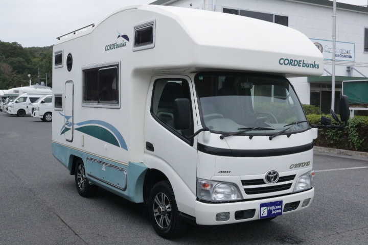 キャンピングカー キャブコン ｶﾑﾛｰﾄﾞ ﾊﾞﾝﾃｯｸ ｺﾙﾄﾞﾊﾞﾝｸｽ FF 4WD