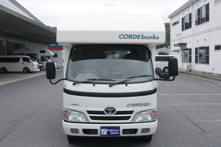 キャンピングカー キャブコン ｶﾑﾛｰﾄﾞ ﾊﾞﾝﾃｯｸ ｺﾙﾄﾞﾊﾞﾝｸｽ FF 4WD