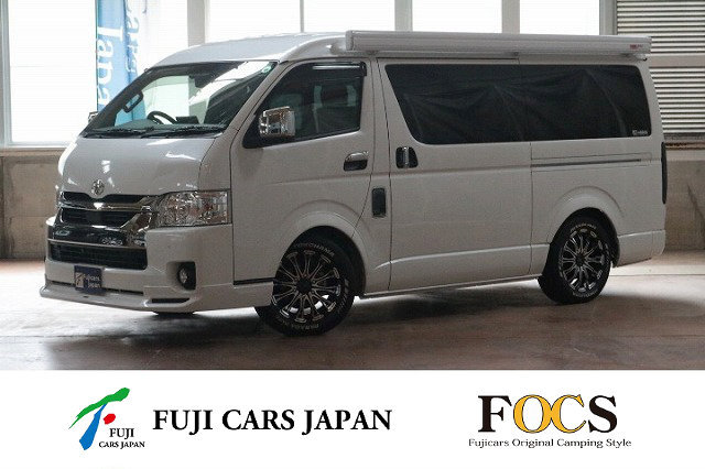 キャンピングカー バンコン ハイエース FOCS DS-L　冷蔵庫　FF　レンジ