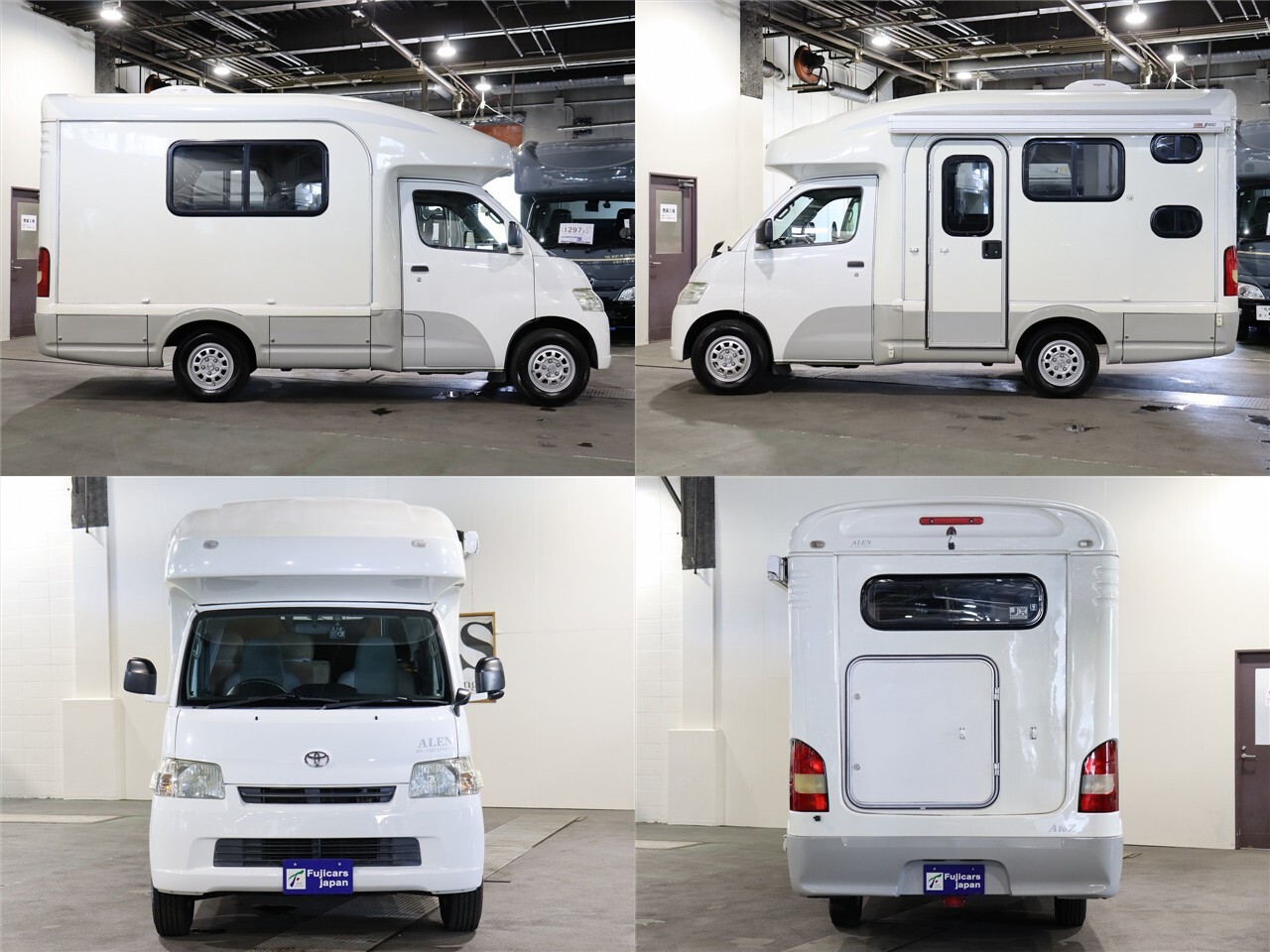 キャンピングカー キャブコン ﾗｲﾄｴｰｽ AtoZ ｱﾚﾝ 4WD　FF　ｲﾝﾊﾞｰﾀｰ