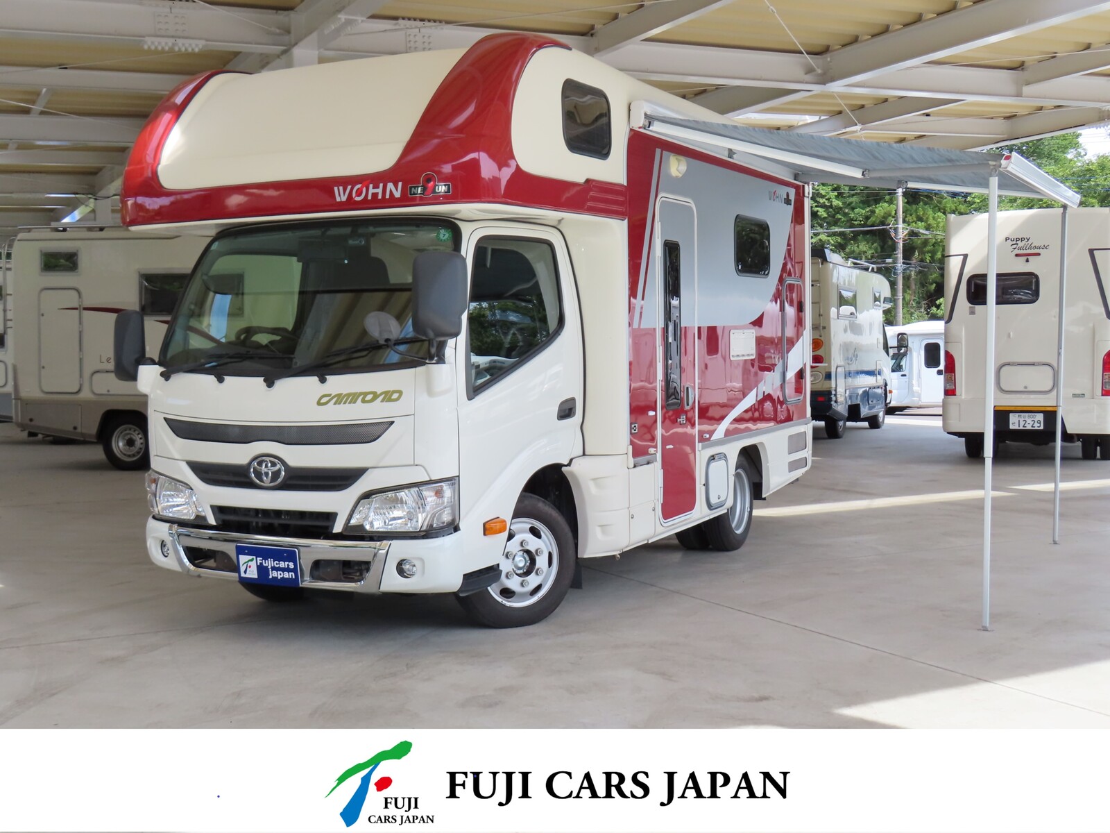 キャンピングカー キャブコン カムロード 東和 ヴォーンノイン　家庭用AC