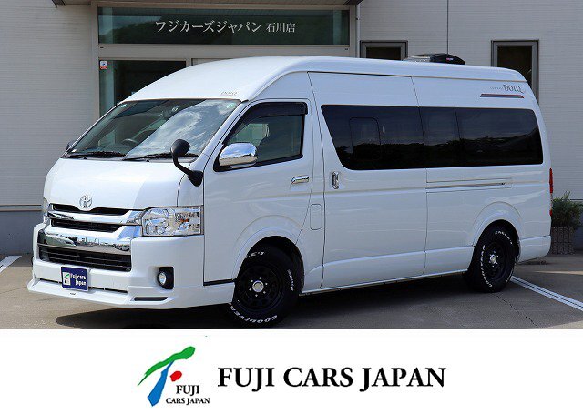 キャンピングカー バンコン ハイエース　コンパスドルク　12Vクーラー　FF　鉛3