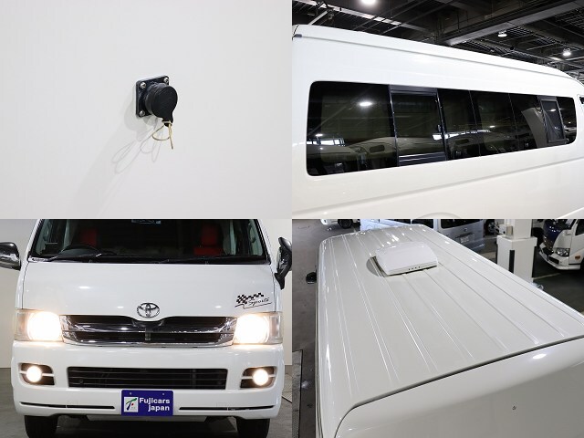 キャンピングカー バンコン ﾊｲｴｰｽ ﾉｰｽﾗｲﾌ大地 4WD　FF　ｲﾝﾊﾞｰﾀｰ