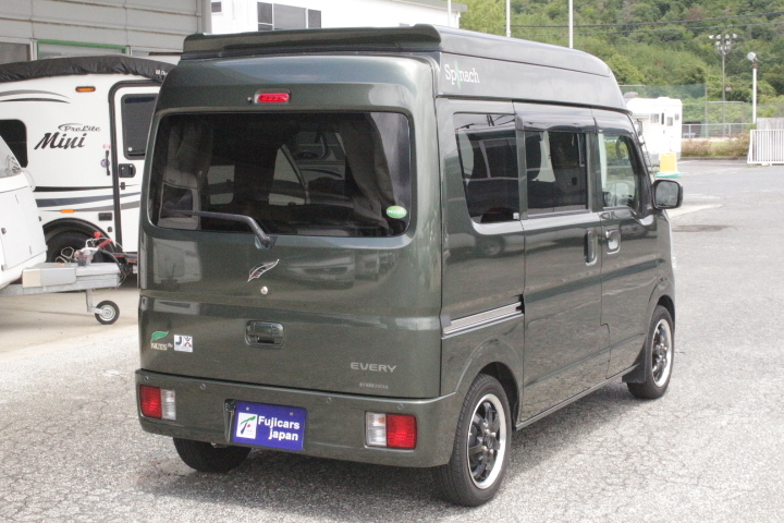 キャンピングカー 軽キャンパー ｴﾌﾞﾘｲ ﾅｯﾂRV ｽﾋﾟﾅ 4WD　FF