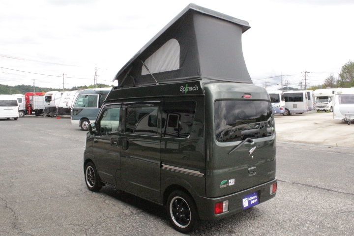 キャンピングカー 軽キャンパー ｴﾌﾞﾘｲ ﾅｯﾂRV ｽﾋﾟﾅ 4WD　FF