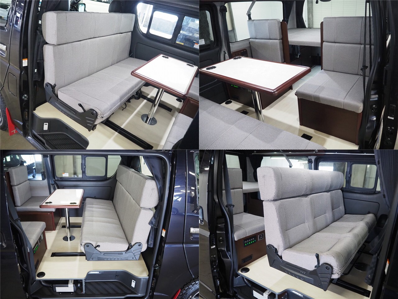 キャンピングカー バンコン ﾊｲｴｰｽ OMC ﾂｲﾝｽﾞｴｰｽ4WD　FF　電子ﾚﾝｼﾞ