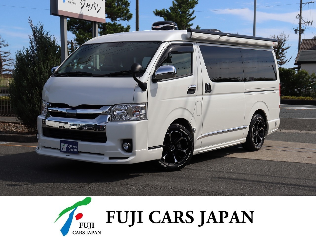 キャンピングカー バンコン ハイエース ロータスRV製 オリジナルキャンパー