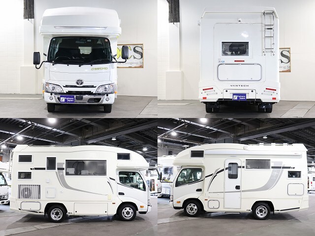 キャンピングカー キャブコン ｶﾑﾛｰﾄﾞ ﾊﾞﾝﾃｯｸ ｼﾞﾙ520 4WD　FF　AC