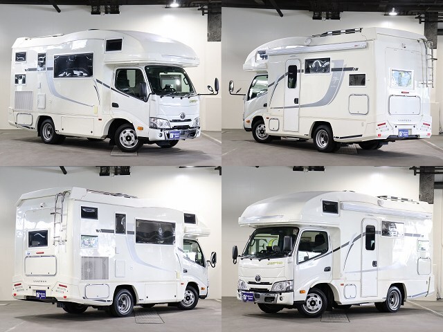 キャンピングカー キャブコン ｶﾑﾛｰﾄﾞ ﾊﾞﾝﾃｯｸ ｼﾞﾙ520 4WD　FF　AC