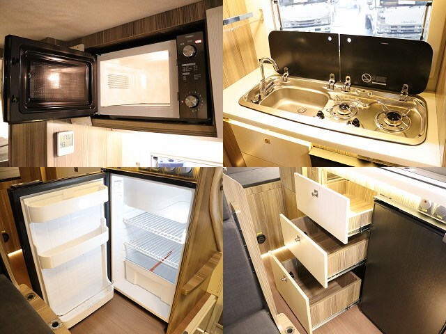 キャンピングカー キャブコン ｶﾑﾛｰﾄﾞ ﾊﾞﾝﾃｯｸ ｼﾞﾙ520 4WD　FF　AC