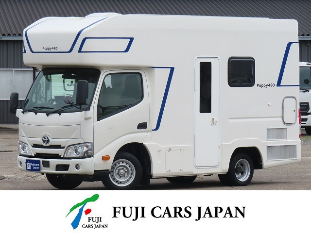 キャンピングカー キャブコン カムロードキャンパー厚木パピー480 家庭用エアコン