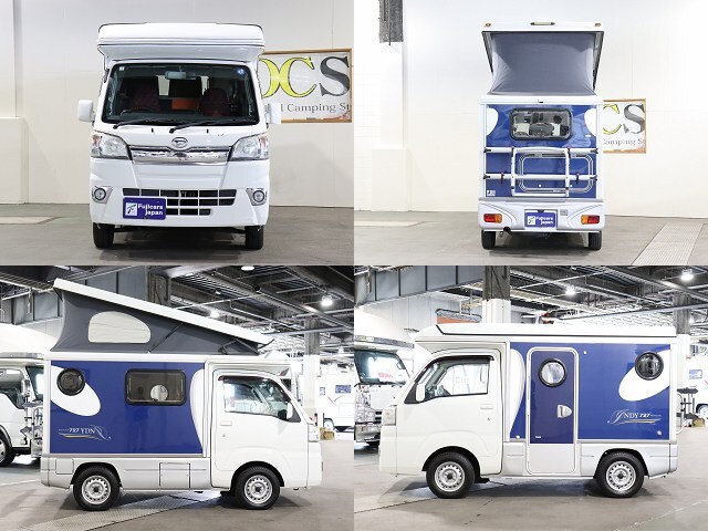 キャンピングカー 軽キャンパー ﾊｲｾﾞｯﾄ ｲﾝﾃﾞｨｱﾅRV ｲﾝﾃﾞｨ727 4WD