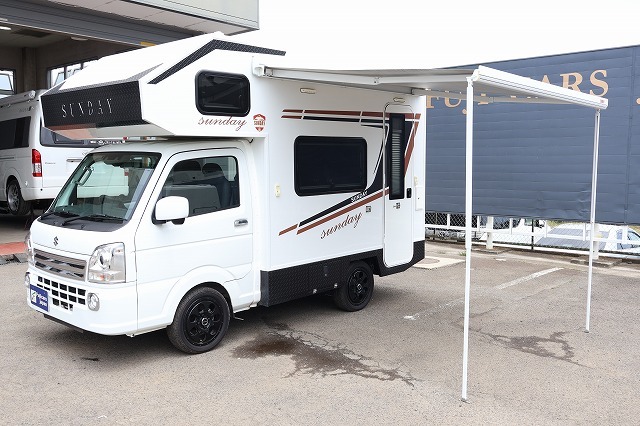 キャンピングカー 軽キャンパー ｷｬﾘｲ ｻﾝﾃﾞｲRV ｻﾝﾃﾞｲｺﾝﾊﾟｸﾄ 4WD