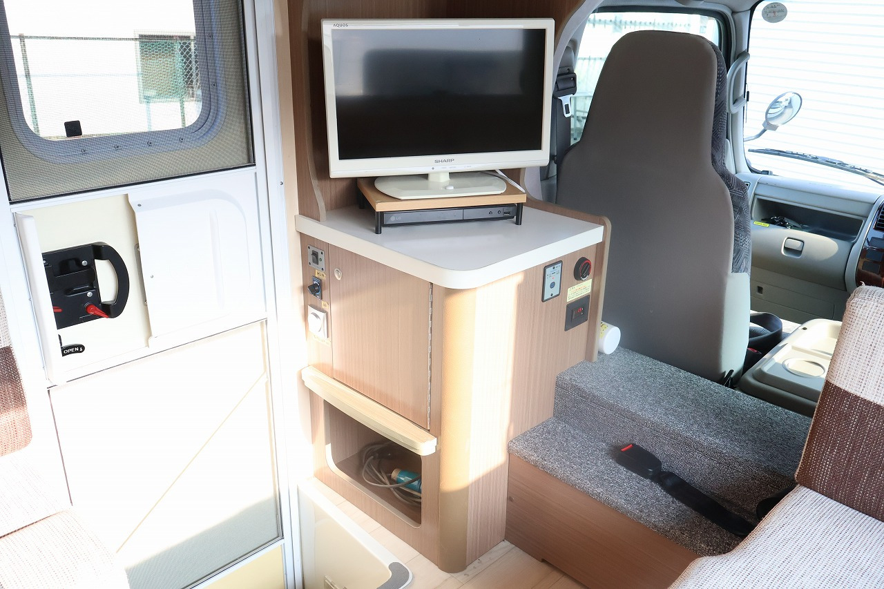キャンピングカー キャブコン ｶﾑﾛｰﾄﾞ ﾊﾞﾝﾃｯｸ ｺﾙﾄﾞﾊﾞﾝｸｽ　家庭用AC