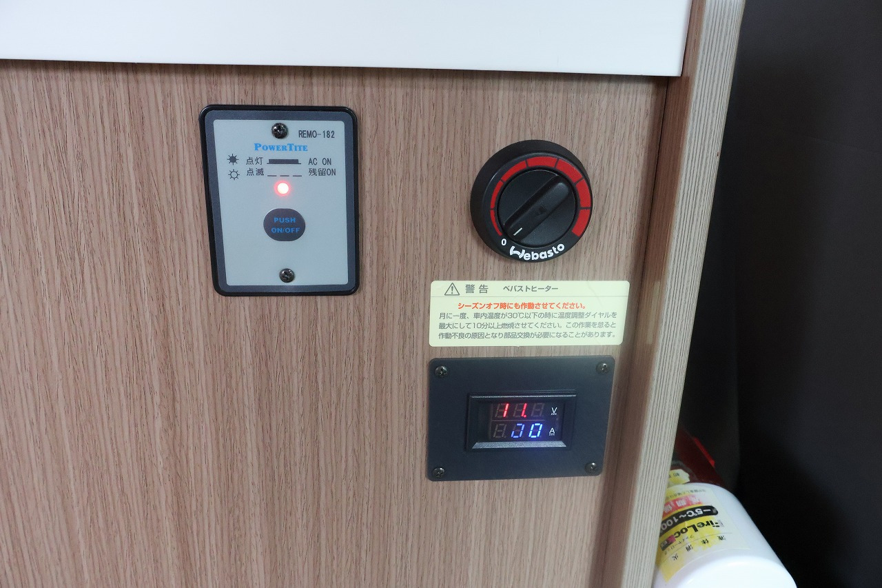 キャンピングカー キャブコン ｶﾑﾛｰﾄﾞ ﾊﾞﾝﾃｯｸ ｺﾙﾄﾞﾊﾞﾝｸｽ　家庭用AC
