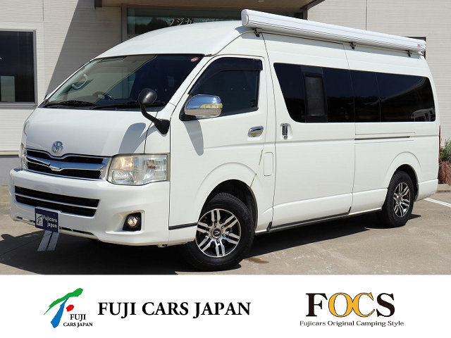 キャンピングカー バンコン ハイエース FOCS DI　鉛2　FFヒーター　4WD