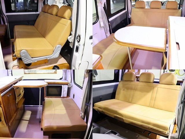キャンピングカー バンコン ﾗｲﾄｴｰｽ ﾀｺｽ ﾊﾅ 4WD　FF　ｲﾝﾊﾞｰﾀｰ