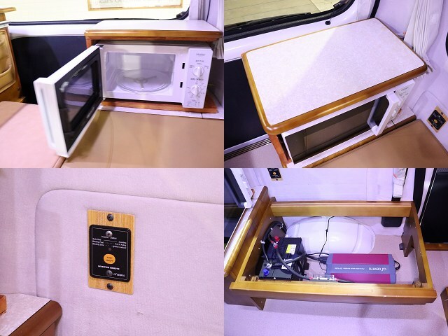 キャンピングカー バンコン ﾗｲﾄｴｰｽ ﾀｺｽ ﾊﾅ 4WD　FF　ｲﾝﾊﾞｰﾀｰ