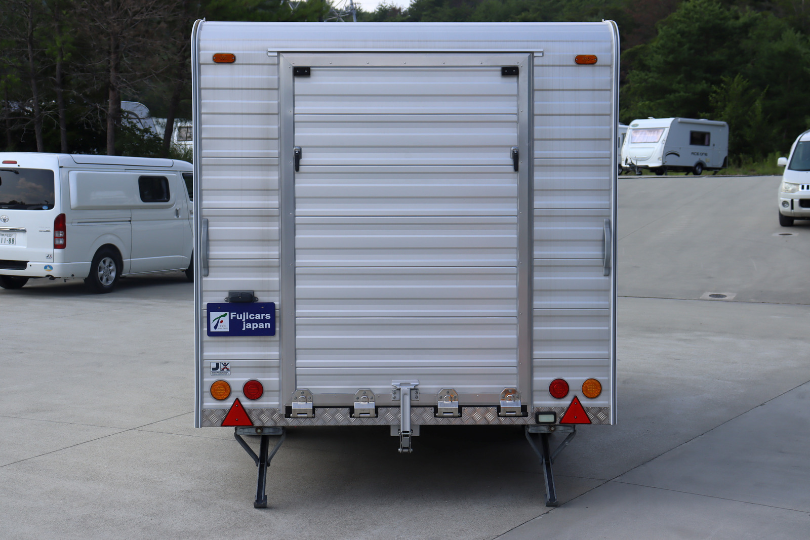 キャンピングカー トレーラー ｹｲﾜｰｸｽ ﾄﾚｲﾙﾜｰｸｽ ACｴｱｺﾝ 牽引免許不要