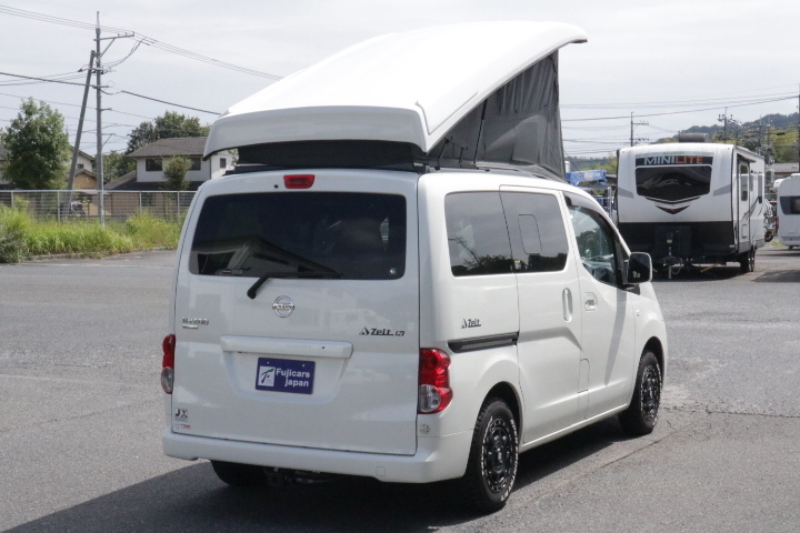 キャンピングカー バンコン NV200ﾊﾞﾈｯﾄ 東和 ﾂｪﾙﾄNV　ﾎﾟｯﾌﾟｱｯﾌﾟ