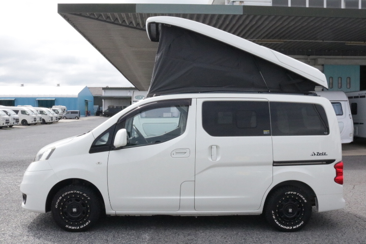 キャンピングカー バンコン NV200ﾊﾞﾈｯﾄ 東和 ﾂｪﾙﾄNV　ﾎﾟｯﾌﾟｱｯﾌﾟ