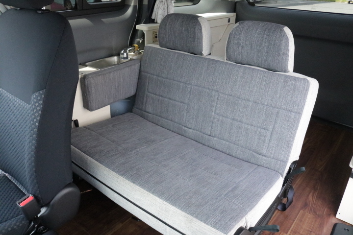 キャンピングカー バンコン NV200ﾊﾞﾈｯﾄ 東和 ﾂｪﾙﾄNV　ﾎﾟｯﾌﾟｱｯﾌﾟ