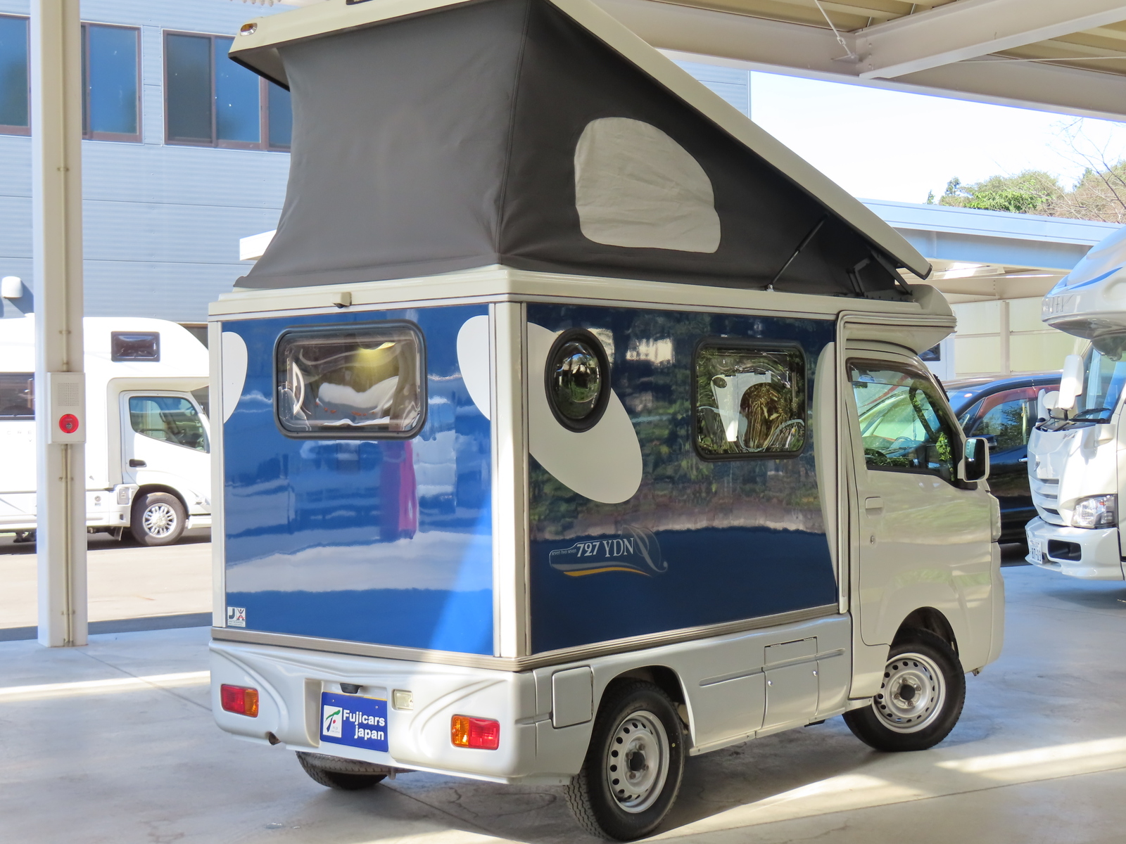 キャンピングカー 軽キャンパー ﾊｲｾﾞｯﾄ ｲﾝﾃﾞｨｱﾅRV ｲﾝﾃﾞｨ727L4WD