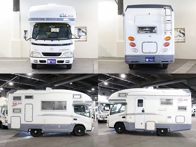 キャンピングカー キャブコン ｶﾑﾛｰﾄﾞ ﾊﾞﾝﾃｯｸ ｼﾞﾙ520 4WD　FF　