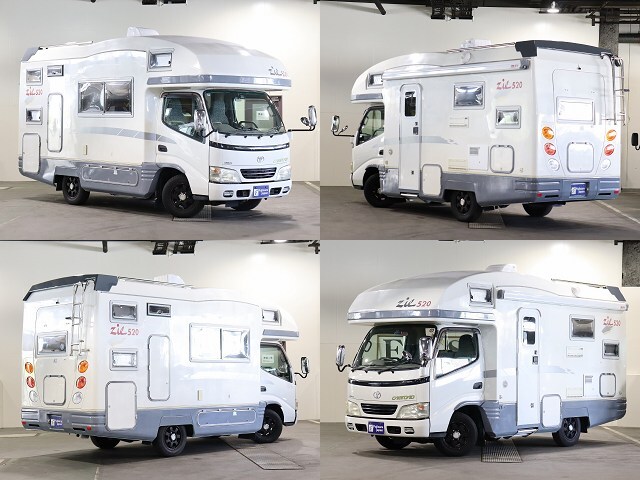 キャンピングカー キャブコン ｶﾑﾛｰﾄﾞ ﾊﾞﾝﾃｯｸ ｼﾞﾙ520 4WD　FF　