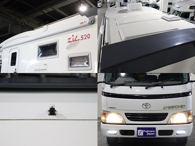 キャンピングカー キャブコン ｶﾑﾛｰﾄﾞ ﾊﾞﾝﾃｯｸ ｼﾞﾙ520 4WD　FF　