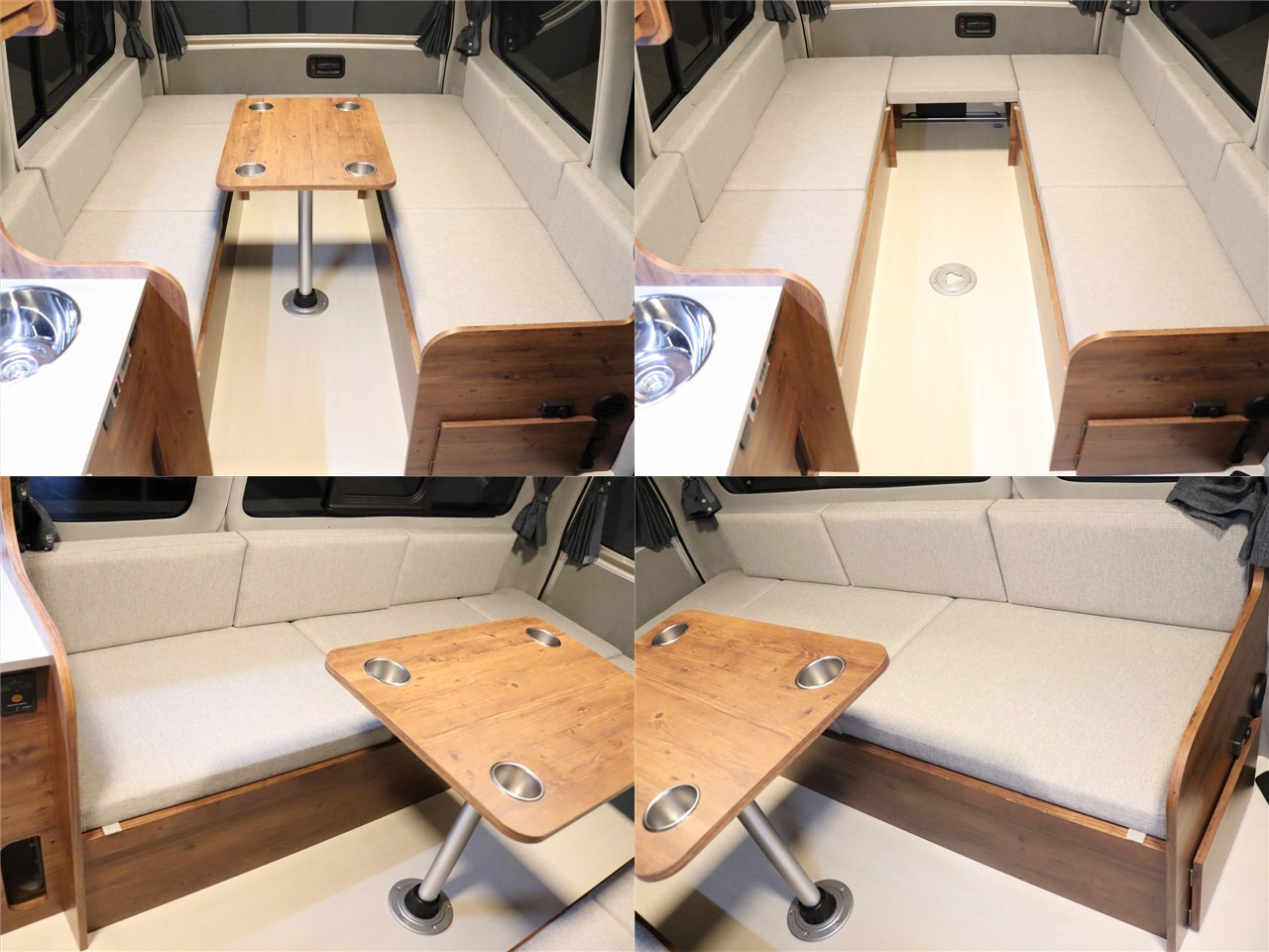 キャンピングカー バンコン ﾊｲｴｰｽ ﾌﾚｯｸｽ ﾓﾋﾞｰﾃﾞｨｯｸSH02 4WD