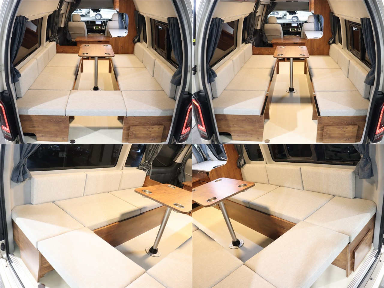 キャンピングカー バンコン ﾊｲｴｰｽ ﾌﾚｯｸｽ ﾓﾋﾞｰﾃﾞｨｯｸSH02 4WD