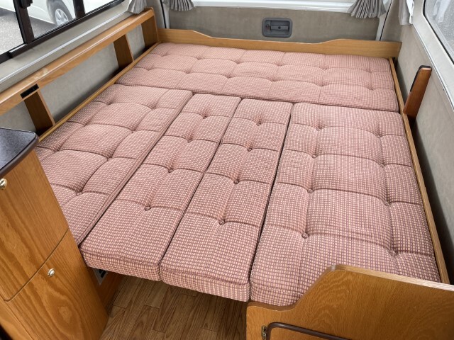 キャンピングカー バンコン ﾋﾞｰｸﾙ ﾃﾞｭｵ 40L冷蔵庫 4型ﾌｪｲｽﾁｪﾝｼﾞ