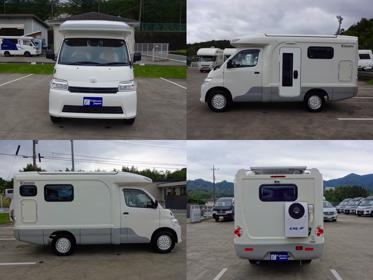 キャンピングカー キャブコン ﾀｳﾝｴｰｽ AZ-MAX ｴﾑﾎﾙｰｳﾞｧﾐｱ四駆DC冷房