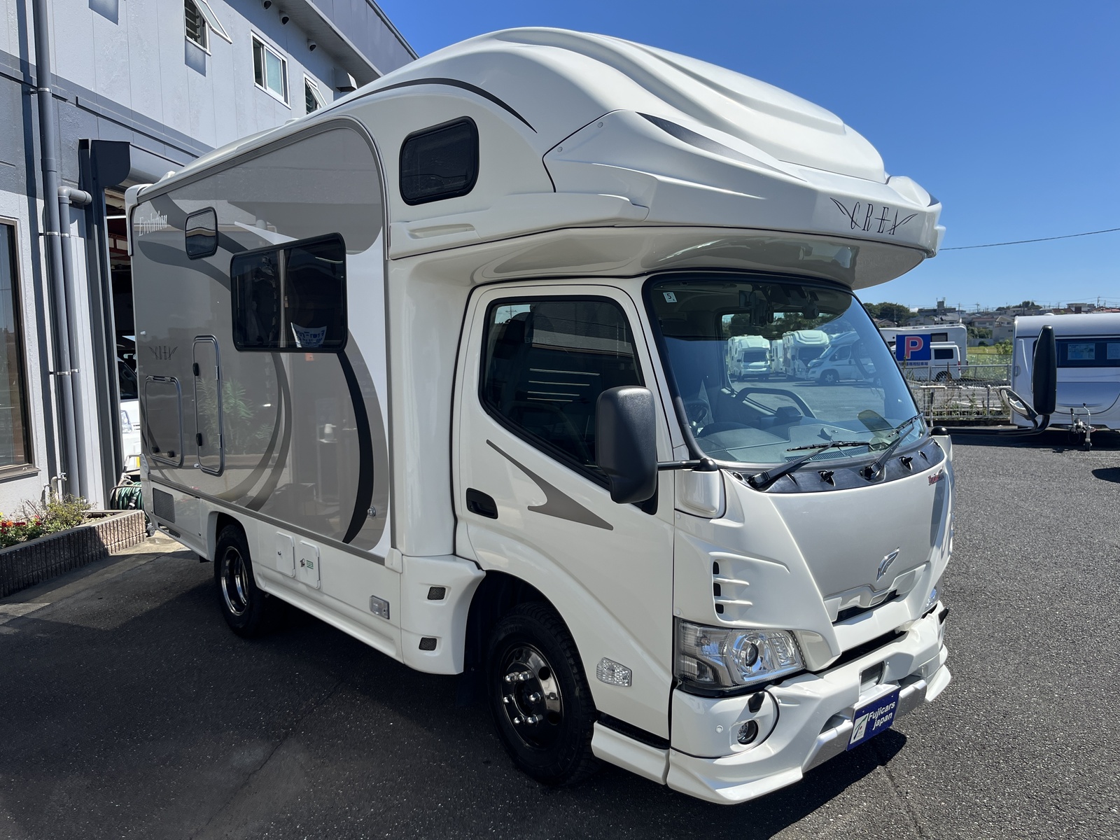 キャンピングカー キャブコン ﾅｯﾂRV ｸﾚｱ5.3Xﾊｲﾊﾟｰｴﾎﾞﾈｵ 軽油4WD