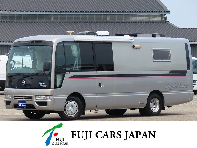 キャンピングカー バスコン シビリアン RVランド ランドホーム　6速MT　窓埋め