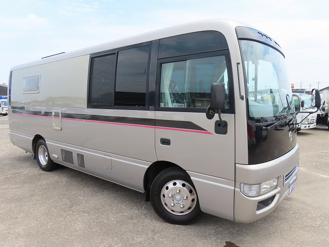 キャンピングカー バスコン ｼﾋﾞﾘｱﾝ RVﾗﾝﾄﾞ ﾗﾝﾄﾞﾎｰﾑ　6速MT　窓埋め