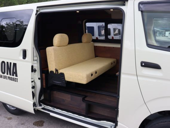キャンピングカー バンコン ﾊｲｴｰｽ ﾜｰｸVOX ｾﾄﾞﾅ ﾀｲﾌﾟⅢ 4WD