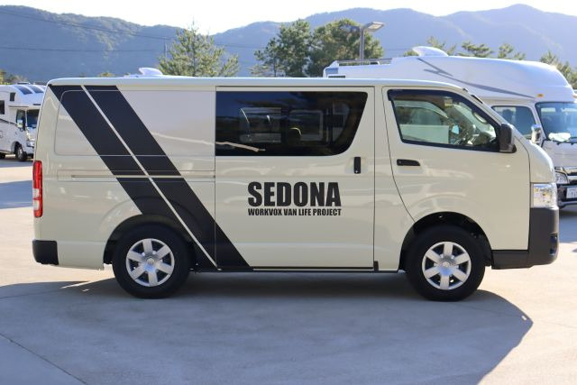 キャンピングカー バンコン ﾊｲｴｰｽ ﾜｰｸVOX ｾﾄﾞﾅ ﾀｲﾌﾟⅢ 4WD