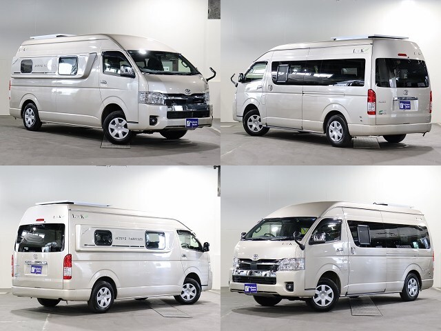 キャンピングカー バンコン ﾊｲｴｰｽ ﾅｯﾂRV ﾘｰｸⅡ 4WD　FF　ｿｰﾗｰP