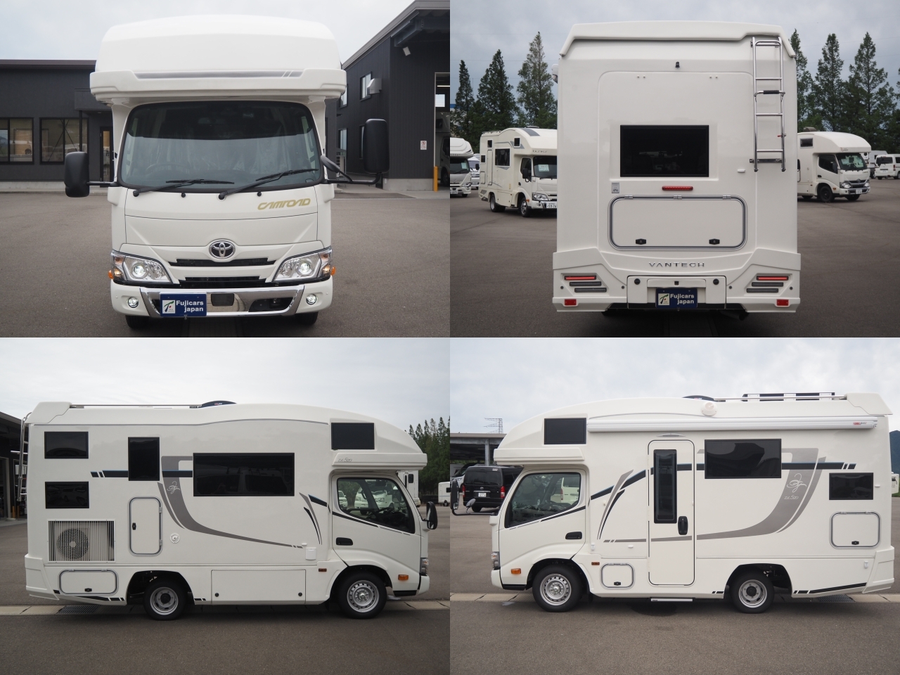 キャンピングカー カムロード  ﾊﾞﾝﾃｯｸ ｼﾞﾙ520ｲﾘｽ 特別仕様 登録済み未使用車