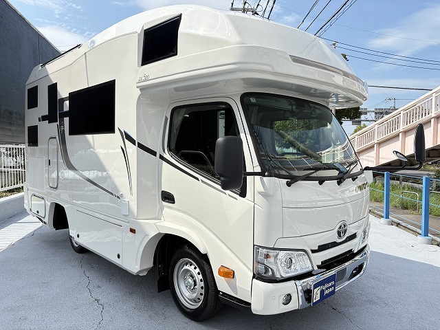 キャンピングカー キャブコン ｶﾑﾛｰﾄﾞ ｼﾞﾙ520ｲﾘｽ特別仕様 登録済み未使用車