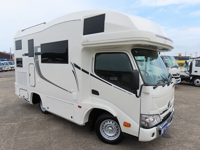 キャンピングカー キャブコン ｶﾑﾛｰﾄﾞ ｼﾞﾙ520ｲﾘｽ特別仕様 登録済み未使用