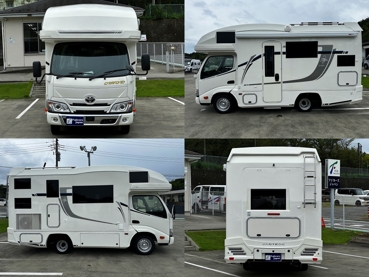 キャンピングカー キャブコン ｶﾑﾛｰﾄﾞ ｼﾞﾙ520ｲﾘｽ特別仕様 登録済み未使用車