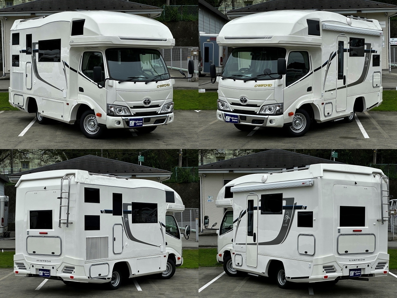 キャンピングカー キャブコン ｶﾑﾛｰﾄﾞ ｼﾞﾙ520ｲﾘｽ特別仕様 登録済み未使用車