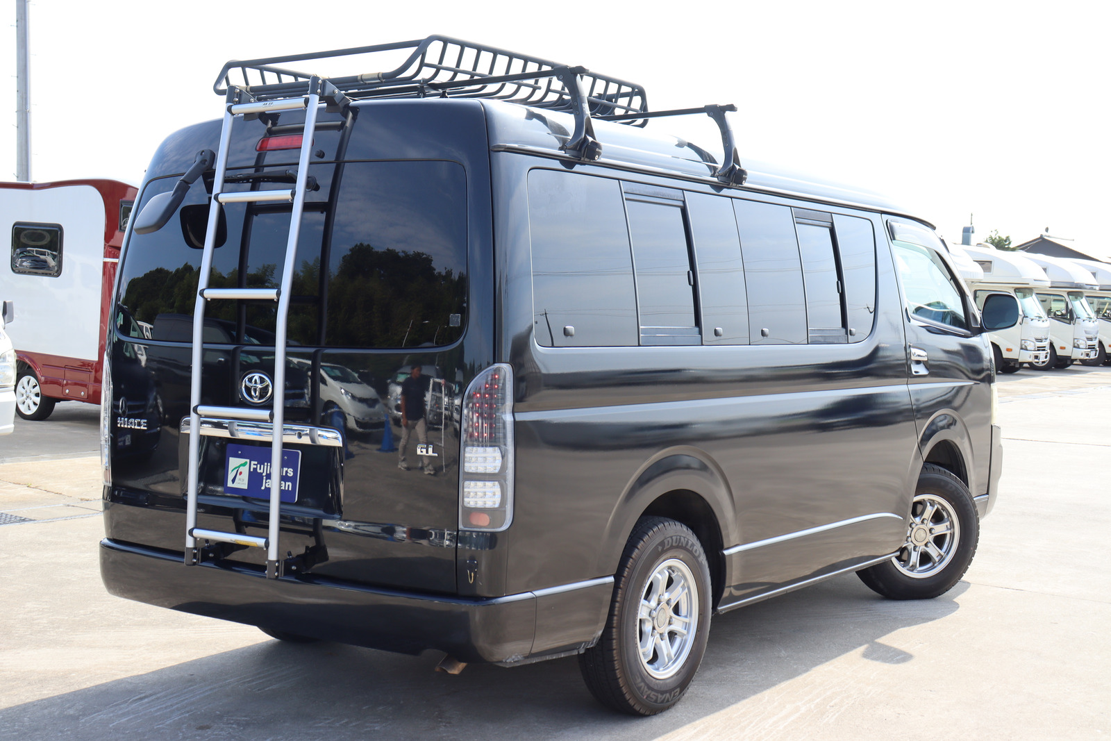 キャンピングカー バンコン ﾊｲｴｰｽ FOCS DS ｲﾝﾊﾞｰﾀｰ　鉛1　4WD