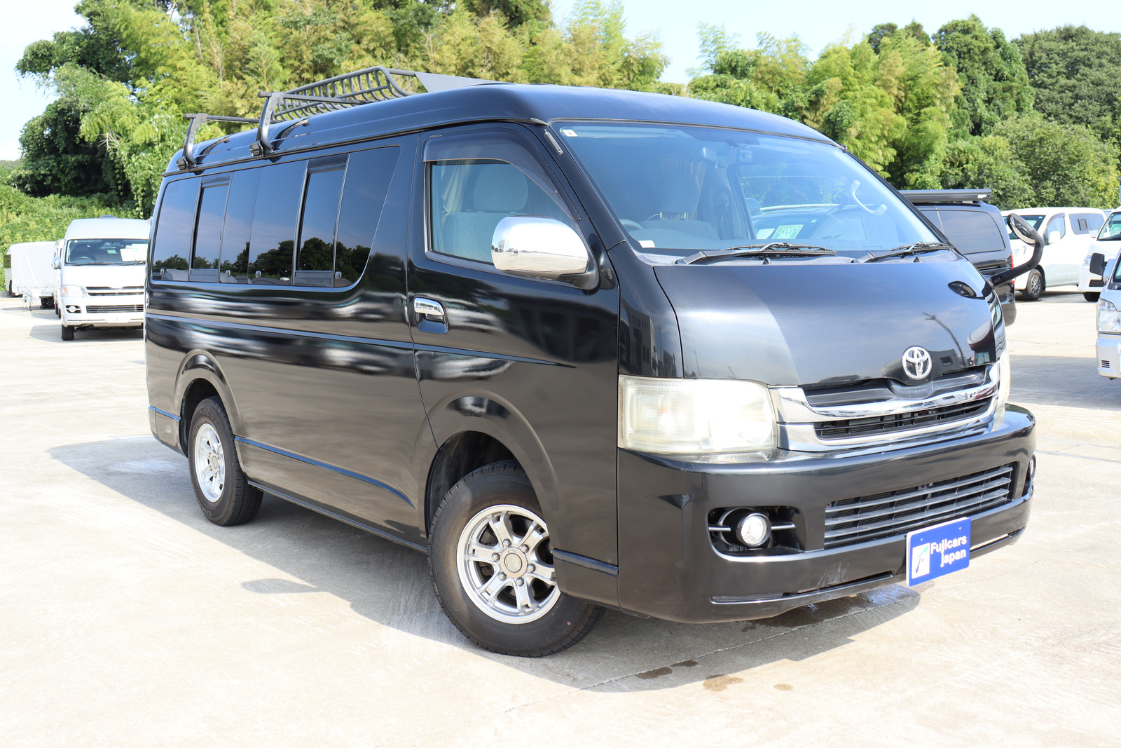 キャンピングカー バンコン ﾊｲｴｰｽ FOCS DS ｲﾝﾊﾞｰﾀｰ　鉛1　4WD
