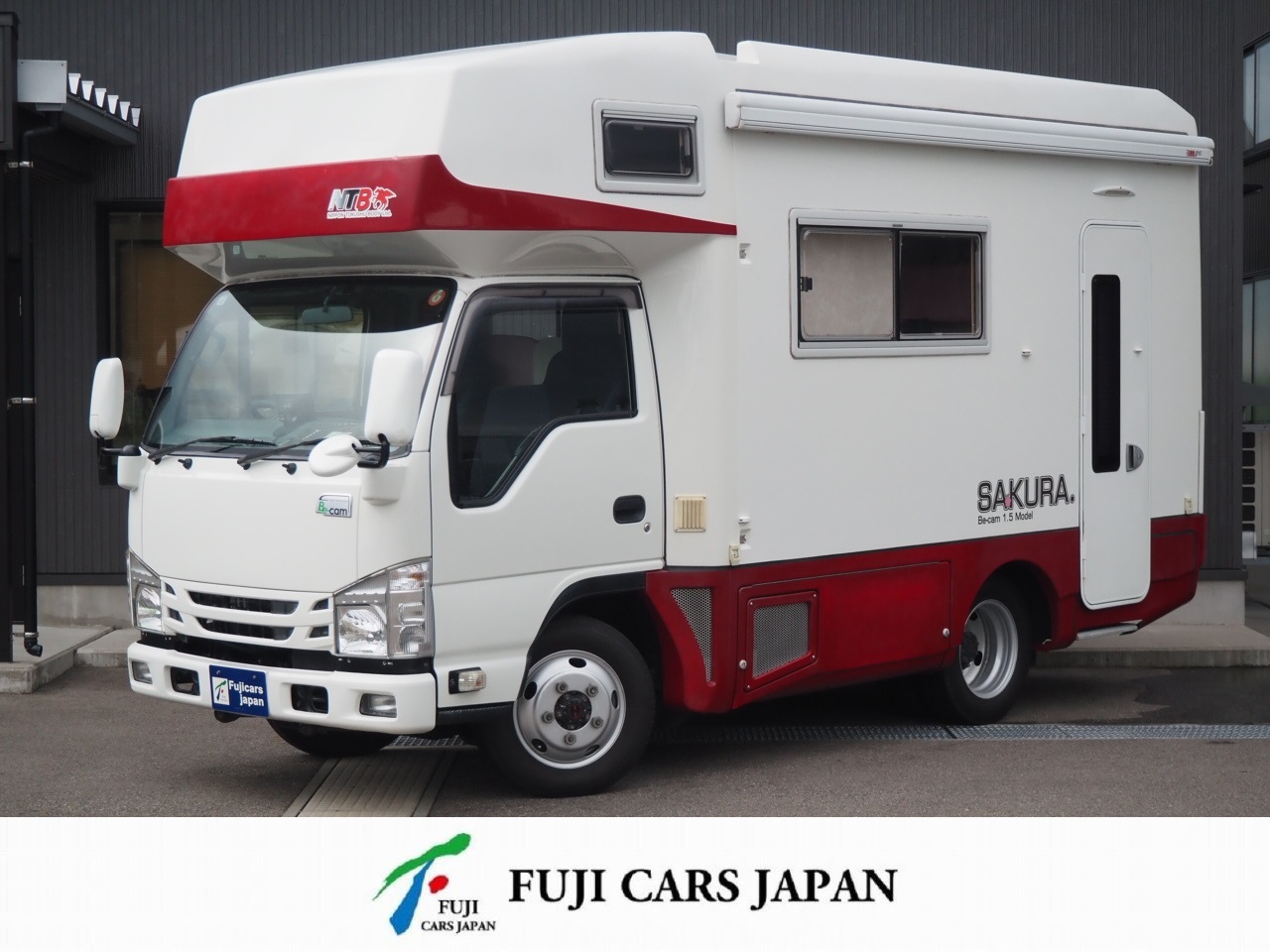 キャンピングカー キャブコン ビーカム NTB サクラ 4WD DCクーラー