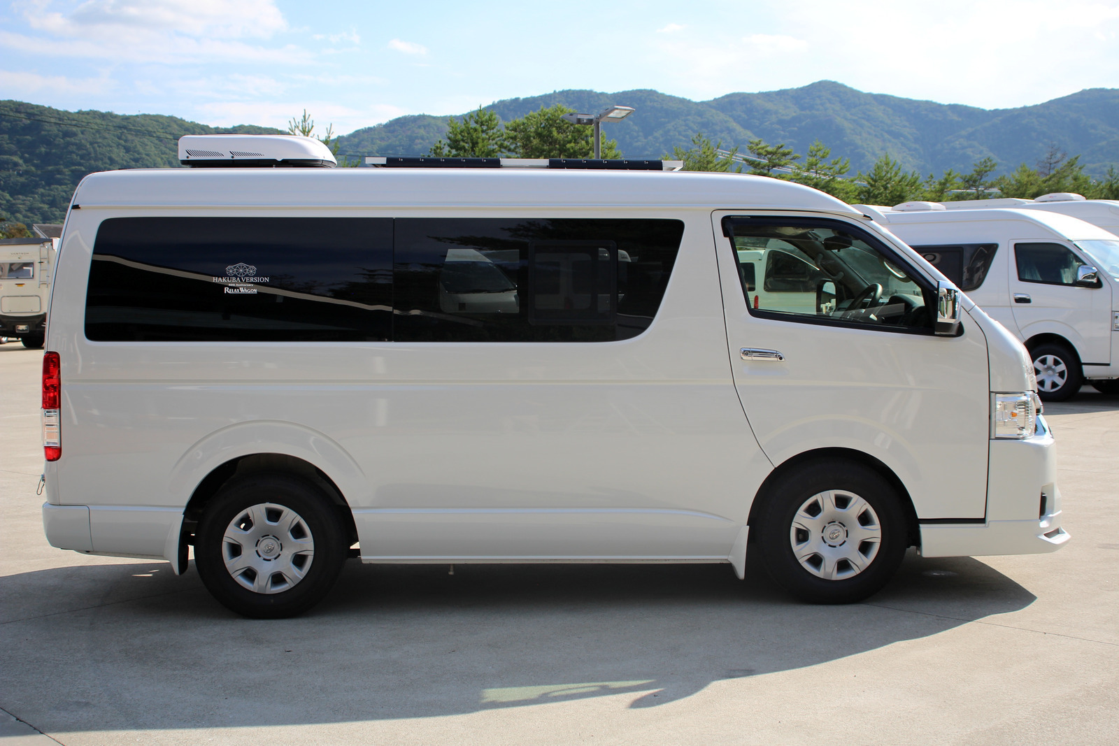 キャンピングカー バンコン ﾊｲｴｰｽ ﾘﾗｯｸｽﾜｺﾞﾝ HAKUBA