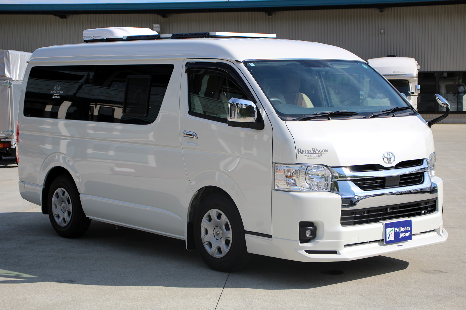 キャンピングカー バンコン ﾊｲｴｰｽ ﾘﾗｯｸｽﾜｺﾞﾝ HAKUBA